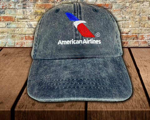American Airlines 2013 Logo Midnight Blue Cotton Cap