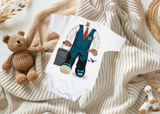 Ajouter une grenouillère d'agent de bord pour enfant/bébé (garçon)