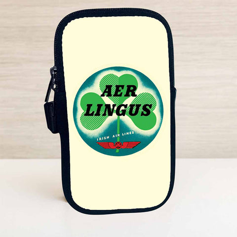 Aer Lingus Irish Airlines Vintage Travel Pouch