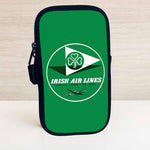 Aer Lingus Irish Airlines 1950's Vintage Bag Sticker Travel Pouch