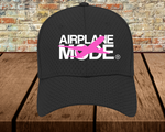 Airplane Mode Black Mesh Cap