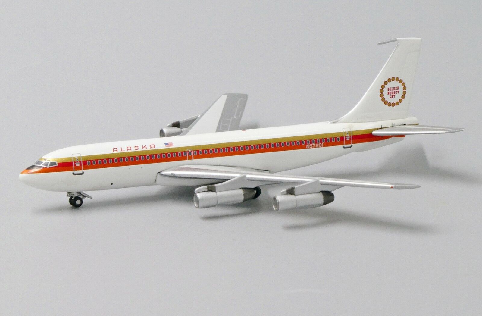 1:400 Aero Classics Die-Cast Alaska Airlines Boeing 707-321