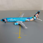 Alaska Airlines 737-400 We're Disneyland Livery  N784AS 1:400 Scale