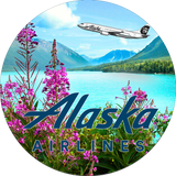 Alaska Let's FLY - ROUND
