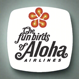 Aloha Airlines Funbirds Logo Magnet