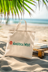 America West Airlines Tote Bag