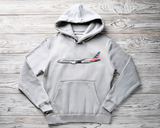 American Airlines 2013 Livery Hooded Sweatshirt