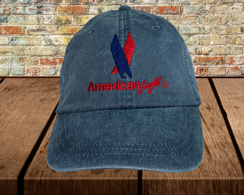 American Eagle Logo Cotton Twill Cap