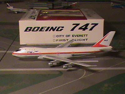 1/400 747−100「City of Everett」 Boeing 747-100 City of Everett First Flight Aero Classics 1:400