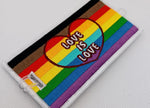 Love Is Love Pride - Embroidered Bag Tag