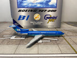 Braniff International 727-200  Blue N412BN Gemini 1:400