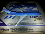 Braniff International 727-200  Blue N412BN Gemini 1:400