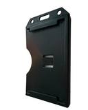 Plastic Badge Holder in Frosted or Black