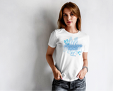 Blue AA 1945 Logo Valentine's Day T-Shirt SoftStyle