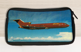Trousse de voyage en forme d'autocollant de bagage pour Boeing 727-200 de Braniff International