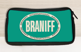 Trousse de voyage autocollante Braniff International Airways