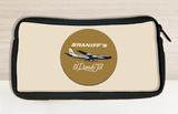 Braniff International Airways Golden El Dorado Jets Sacoche de voyage autocollant pour bagage