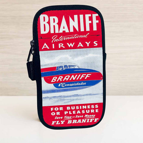 Braniff International Airways Travel Pouch