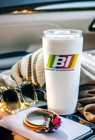 Braniff Rainbow Pride Tumbler