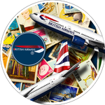 British Airways Stamped