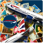 British Airways Stamped