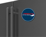 British Airways bag sticker Magnets
