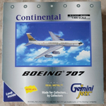 Continental Airlines 707-321C  N17322  Scale 1:400