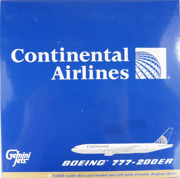 Continental Airlines 777-200ER N37018 Gemini 1:400 – Airline