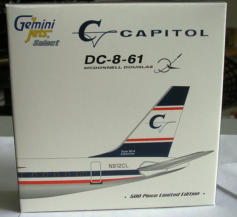Capitol Airlines DC-8-61  Gemini Select 1:400