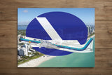 Eastern Airlines - Miami Florida - Linen Placemats (A SET OF 4)