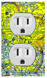 Outlet Wall Plate | Dual or Quad - Sectional Aeronautical Chart
