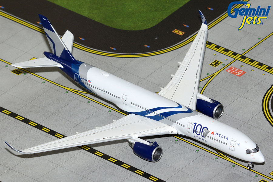 Delta Air Lines A350-900 100 Years Livery Gemini - 1:400