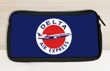 Pochette de voyage autocollante Delta Air Lines Air Express