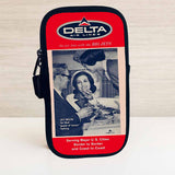 Delta Airlines "Guest Of Honor" Vintage Travel Pouch