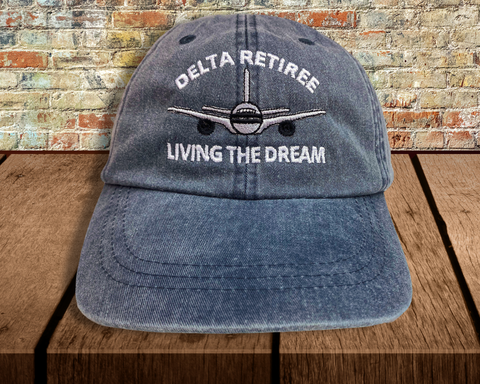 Delta Air Lines Retiree Blue Cap