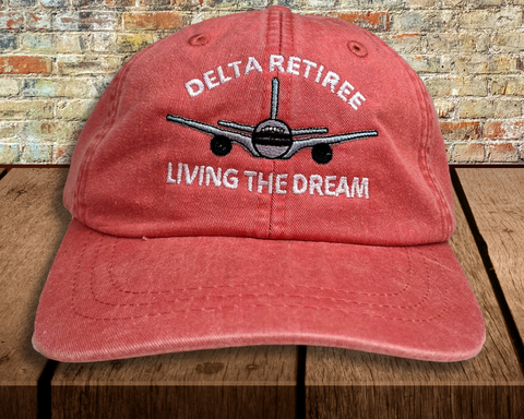 Delta Air Lines Retiree Pink Cap