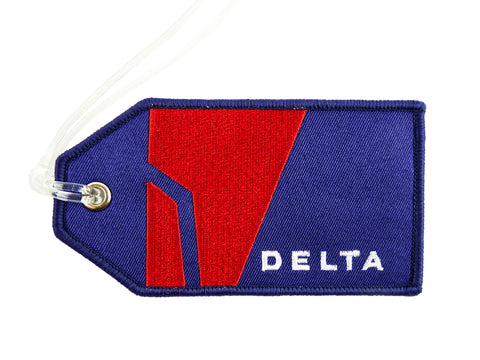 Embroidered Key Tag-Delta New