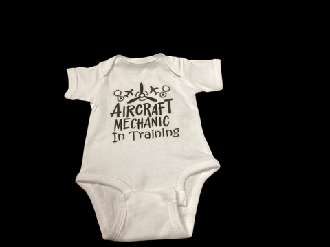 Funny Onesie - Aircraft Mechanic in Training