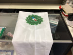 AA New Logo Apron w/Holiday Wreath