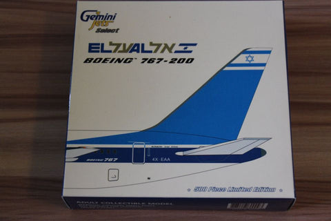 El Al 767-200  4X-EAA 1:400 Scale