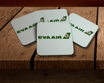 Eva Air Logo Coaster