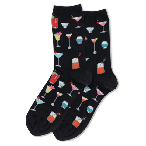 Tropical Drinks Women's Crew Socks