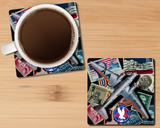 AA 1934 Stamped Coaster