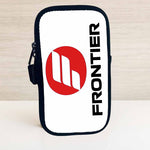 Frontier Airlines Logo 1977-1986 Bag Sticker Travel Pouch