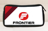 Frontier Airlines 1970's Logo Bag Sticker Travel Pouch