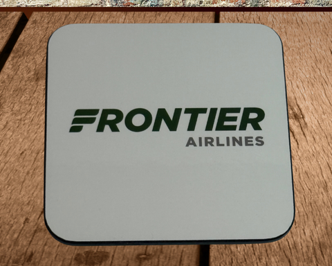 Frontier Airlines Logo (Current) Coaster