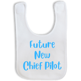 Future Chief Pilot Baby Bib