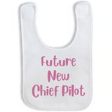 Future Chief Pilot Baby Bib