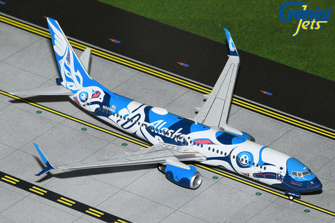 Alaska Airlines 737-800 Salmon People Livery 1:200 scale