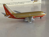 Southwest Airlines 737-200 Old Mustard Gold Livery  N93SW Gemini 1:400